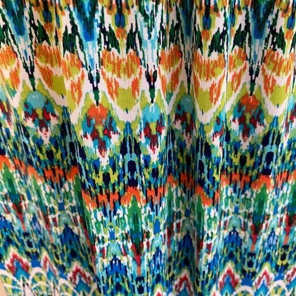 Ruby Rd Boho Beaded Lined Tank Style Top Pullover Maxi Womens Dress Size PS - Picture 3 of 6